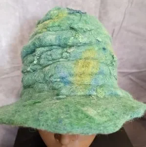 Handmade | Accessories | Handcrafted Light Green Wool Felt 